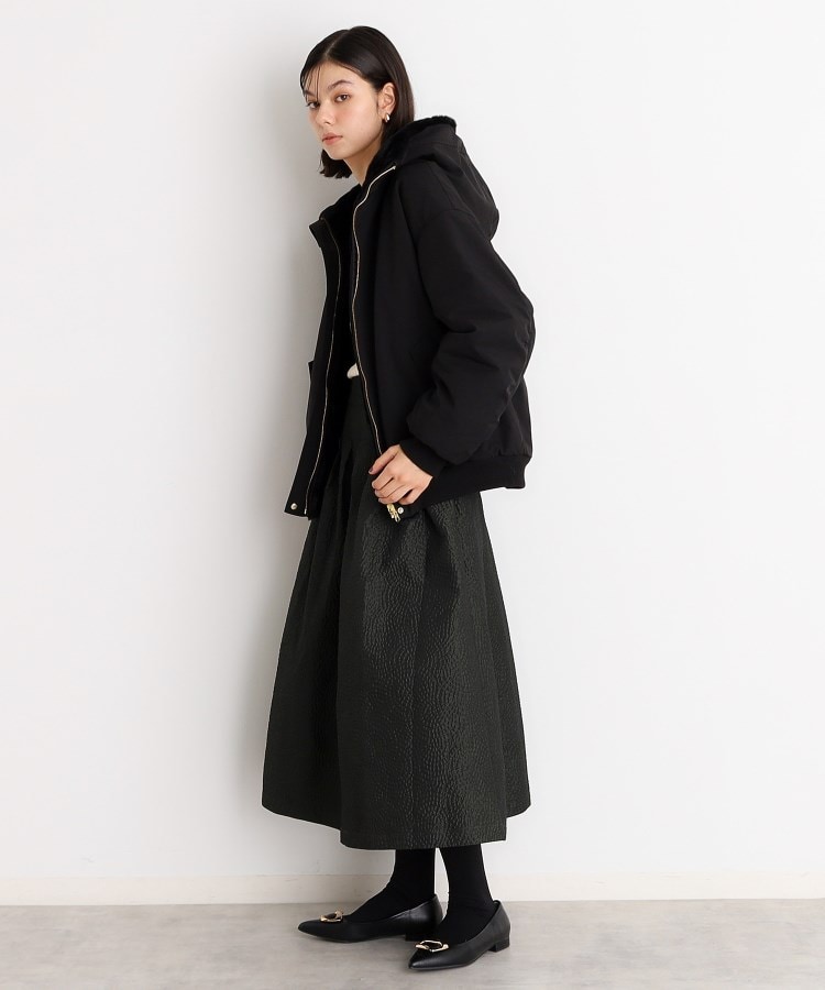 ザ ショップ ティーケー（ウィメン）(THE SHOP TK(Women))の【2WAY/洗えるアウター】MA1&ファーリバーシブルブルゾン47