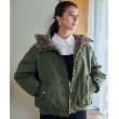 ザ ショップ ティーケー（ウィメン）(THE SHOP TK(Women))の【2WAY/洗えるアウター】MA1&ファーリバーシブルブルゾン2