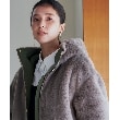 ザ ショップ ティーケー（ウィメン）(THE SHOP TK(Women))の【2WAY/洗えるアウター】MA1&ファーリバーシブルブルゾン5