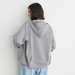 ザ ショップ ティーケー（ウィメン）(THE SHOP TK(Women))の【ダブルジップ】ダンボールフードジップパーカー/洗える7
