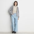 ザ ショップ ティーケー（ウィメン）(THE SHOP TK(Women))の【ダブルジップ】ダンボールフードジップパーカー/洗える5