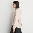 ザ ショップ ティーケー（ウィメン）(THE SHOP TK(Women))の【ダブルジップ】ダンボールフードジップパーカー/洗える14