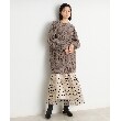ザ ショップ ティーケー（ウィメン）(THE SHOP TK(Women))のマットモールケーブルチュニック【洗える】5