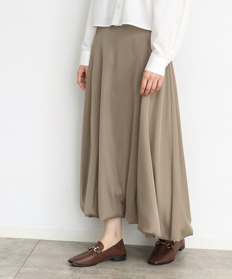 サテンバルーンスカート(マキシ・ロングスカート) | THE SHOP サテンバルーンスカート(マキシ・ロングスカート) | THE SHOP