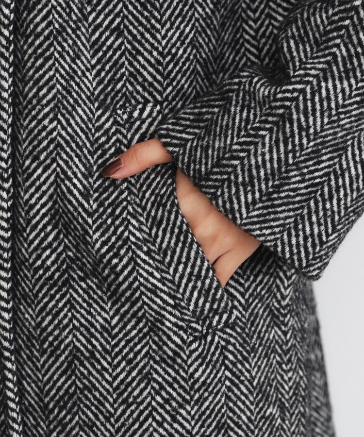ザ ショップ ティーケー（ウィメン）(THE SHOP TK(Women))のへリンボンコート10