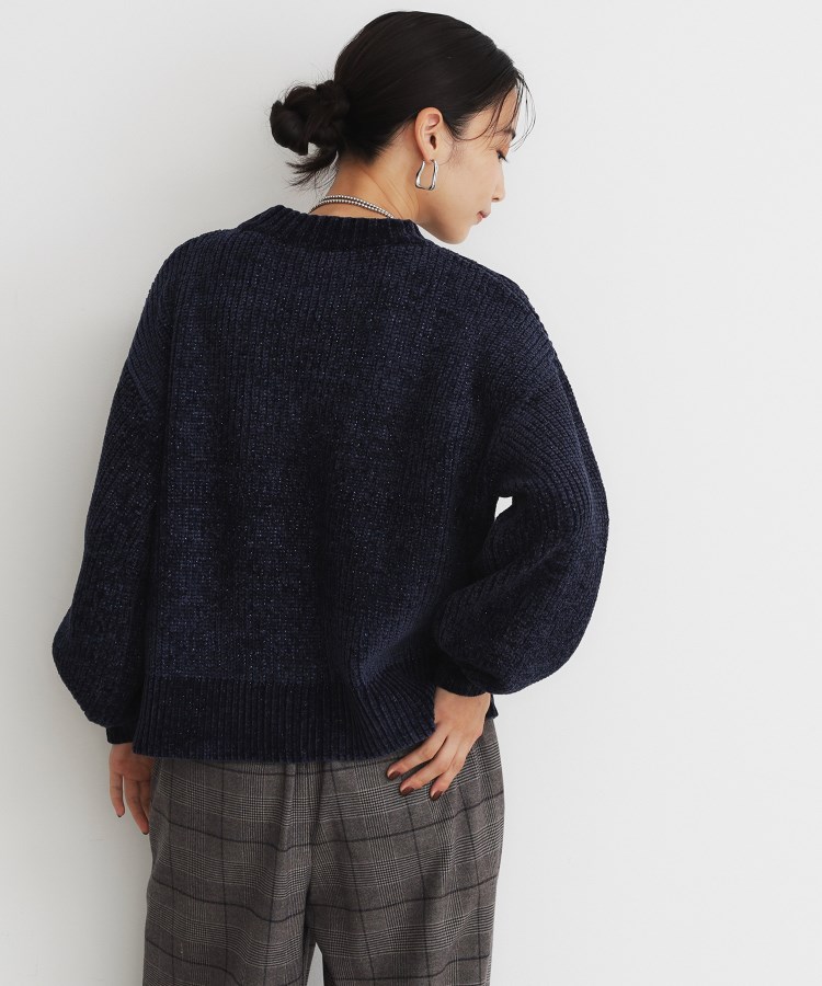 ザ ショップ ティーケー（ウィメン）(THE SHOP TK(Women))のラメケーブルモールニット【洗える】29