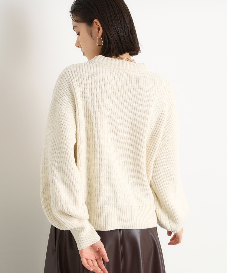 ザ ショップ ティーケー（ウィメン）(THE SHOP TK(Women))のラメケーブルモールニット【洗える】3