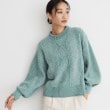ザ ショップ ティーケー（ウィメン）(THE SHOP TK(Women))のラメケーブルモールニット【洗える】32