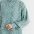 ザ ショップ ティーケー（ウィメン）(THE SHOP TK(Women))のラメケーブルモールニット【洗える】40