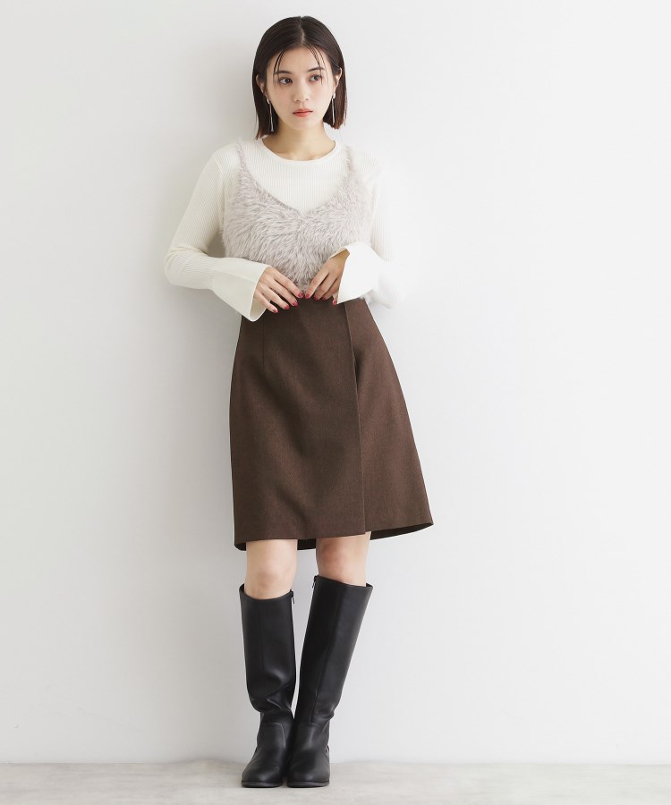 ザ ショップ ティーケー（ウィメン）(THE SHOP TK(Women))の【＠BAILA掲載】ふわふわビスチェ×フレア袖ニット/セットアイテム12