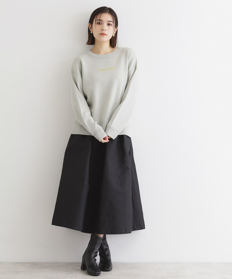 ザ ショップ ティーケー（ウィメン）(THE SHOP TK(Women))のラメジャカードロゴニット7