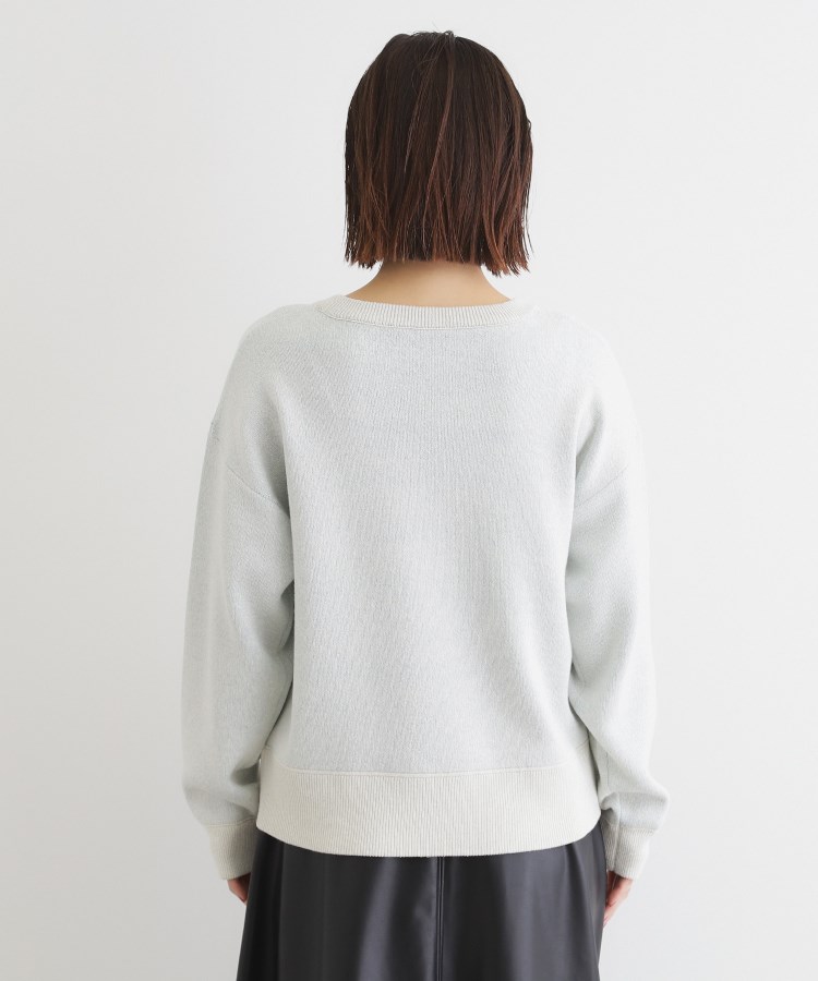 ザ ショップ ティーケー（ウィメン）(THE SHOP TK(Women))のラメジャカードロゴニット15