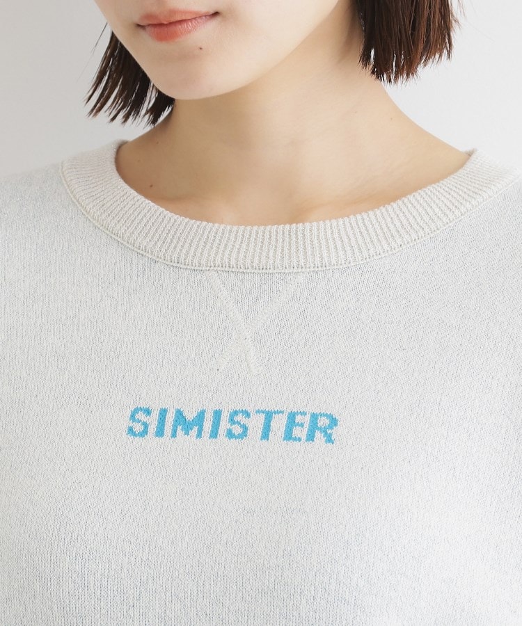 ザ ショップ ティーケー（ウィメン）(THE SHOP TK(Women))のラメジャカードロゴニット16