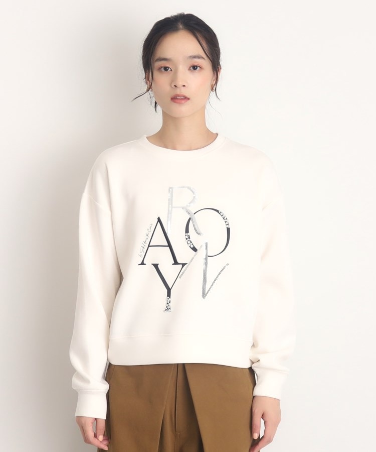 ザ ショップ ティーケー（ウィメン）(THE SHOP TK(Women))の【大人カジュアルが叶う】アートロゴプルオーバー/洗える17