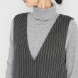 ザ ショップ ティーケー（ウィメン）(THE SHOP TK(Women))のアソート柄Vネックジャンスカ/洗える18