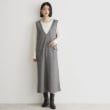 ザ ショップ ティーケー（ウィメン）(THE SHOP TK(Women))のアソート柄Vネックジャンスカ/洗える7