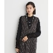 ザ ショップ ティーケー（ウィメン）(THE SHOP TK(Women))のアソート柄Vネックジャンスカ/洗える1