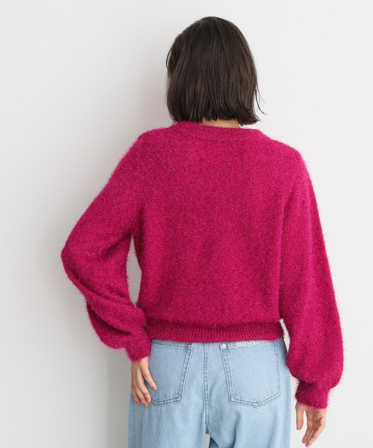 ザ ショップ ティーケー（ウィメン）(THE SHOP TK(Women))のシャイニーフェザーニット【洗える】6