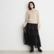 ザ ショップ ティーケー（ウィメン）(THE SHOP TK(Women))のシャイニーフェザーニット【洗える】11