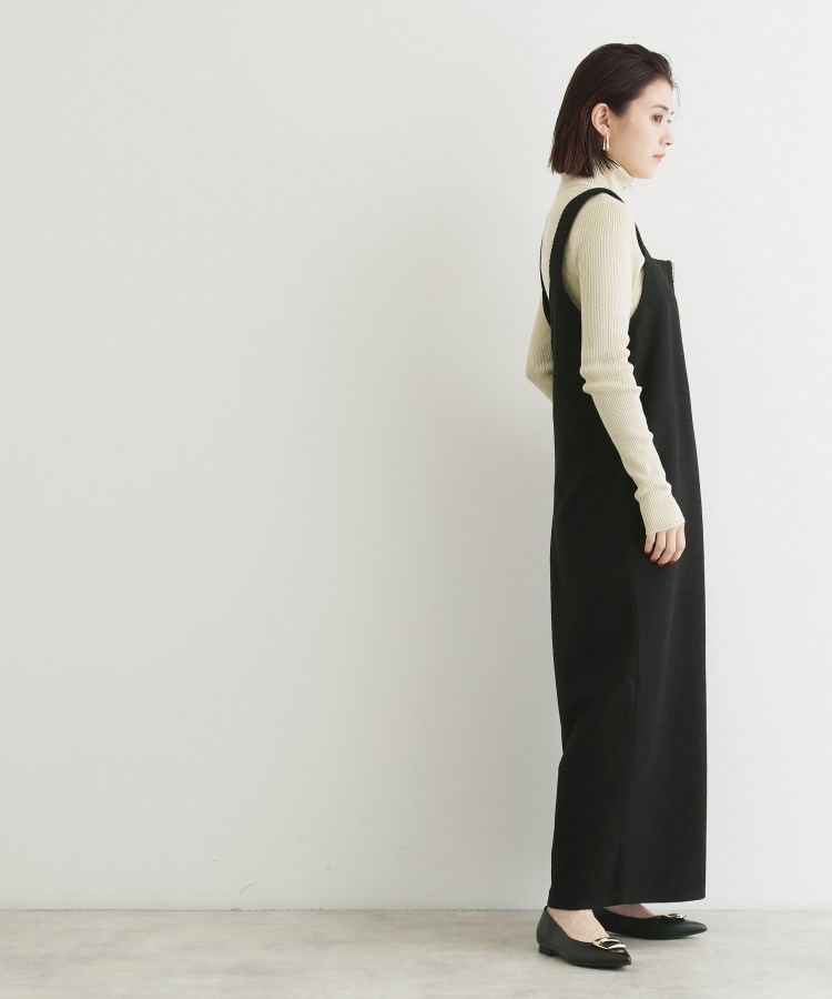 ザ ショップ ティーケー（ウィメン）(THE SHOP TK(Women))のツイード起毛ジャージ2WAYサロペット/親子リンク2