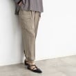 ザ ショップ ティーケー（ウィメン）(THE SHOP TK(Women))のサテンカーゴパンツ ベージュ(052)