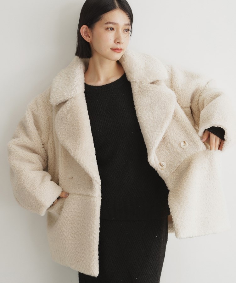撥水】タフタ中綿ブルゾン(中綿コート) | THE SHOP TK(Women 撥水】タフタ中綿ブルゾン(中綿コート) | THE SHOP TK(Women