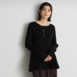 ザ ショップ ティーケー（ウィメン）(THE SHOP TK(Women))の切り替えペプラムニット【洗える】7