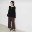 ザ ショップ ティーケー（ウィメン）(THE SHOP TK(Women))の切り替えペプラムニット【洗える】9