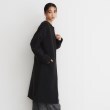 ザ ショップ ティーケー（ウィメン）(THE SHOP TK(Women))のダブルクロスノーカラーロングコート4