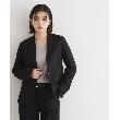 ザ ショップ ティーケー（ウィメン）(THE SHOP TK(Women))の【セットアップ可】ウール調ノーカラージャケット2