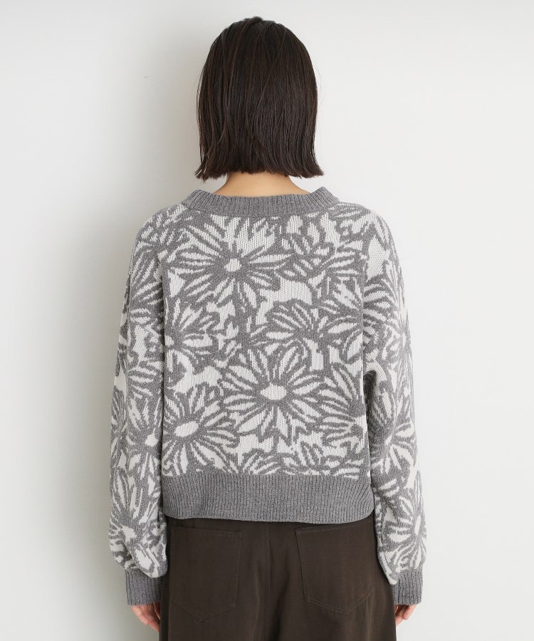 ザ ショップ ティーケー（ウィメン）(THE SHOP TK(Women))の花柄モールニットプルオーバー15