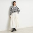 ザ ショップ ティーケー（ウィメン）(THE SHOP TK(Women))の花柄モールニットプルオーバー1