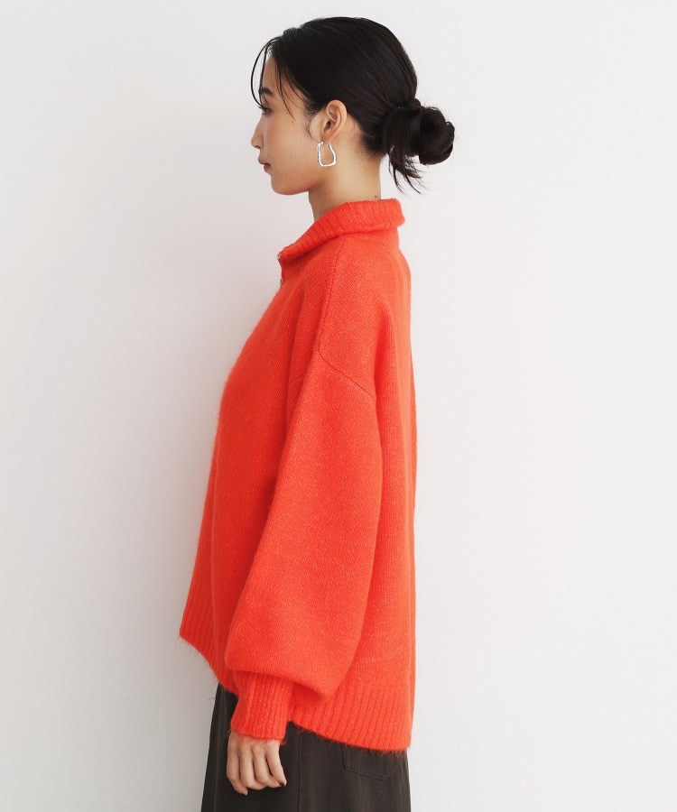 ザ ショップ ティーケー（ウィメン）(THE SHOP TK(Women))のハーフジップリラックスニット16