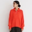ザ ショップ ティーケー（ウィメン）(THE SHOP TK(Women))のハーフジップリラックスニット15