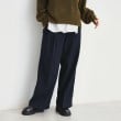 ザ ショップ ティーケー（ウィメン）(THE SHOP TK(Women))の【洗えるパンツ】裏起毛タックワイド11