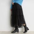 ザ ショップ ティーケー（ウィメン）(THE SHOP TK(Women))のチュールドットスカート【洗える】7