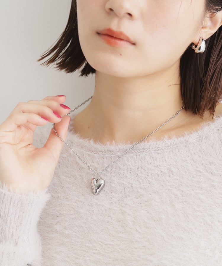 ハートチェーンネックレス(ネックレス) | THE SHOP TK(Women ハートチェーンネックレス(ネックレス) | THE SHOP TK(Women