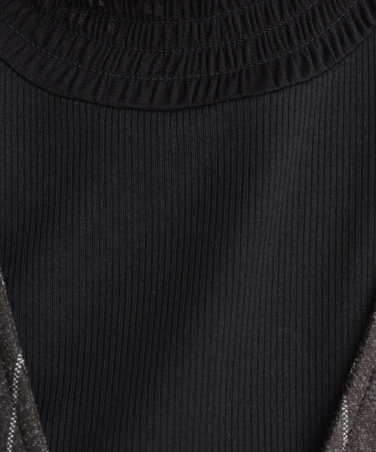 ザ ショップ ティーケー（ウィメン）(THE SHOP TK(Women))のシアーチュール切替プルオーバー【洗濯機OK】8