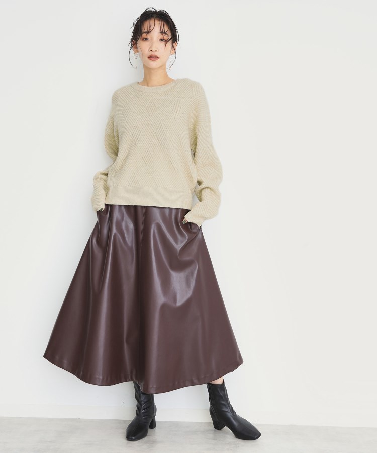 ザ ショップ ティーケー（ウィメン）(THE SHOP TK(Women))のリンクススパンコールニット/洗える7