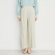 ザ ショップ ティーケー（ウィメン）(THE SHOP TK(Women))の【洗えるパンツ/あったかキレイ】メランジ起毛ワイドパンツ9