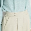 ザ ショップ ティーケー（ウィメン）(THE SHOP TK(Women))の【洗えるパンツ/あったかキレイ】メランジ起毛ワイドパンツ14