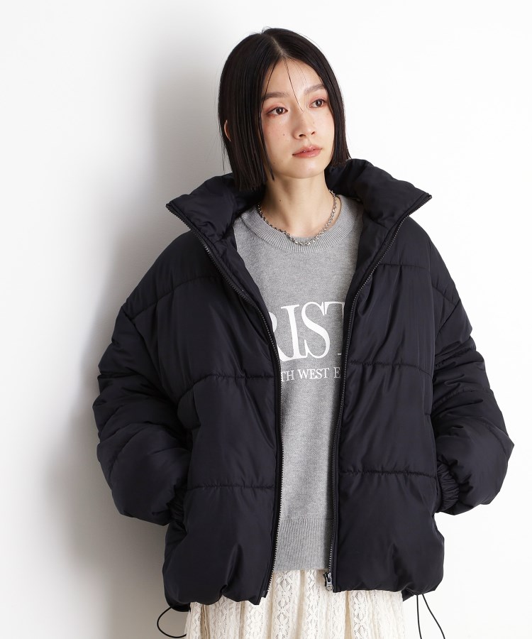 撥水】タフタ中綿ブルゾン(中綿コート) | THE SHOP TK(Women 撥水】タフタ中綿ブルゾン(中綿コート) | THE SHOP TK(Women