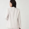 ザ ショップ ティーケー（ウィメン）(THE SHOP TK(Women))の【セレモニー/入卒/汚れが付きにくい/SETUP可】ダブルクロスノーカラージャケット/洗える34