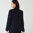 ザ ショップ ティーケー（ウィメン）(THE SHOP TK(Women))の【セレモニー/入卒/汚れが付きにくい/SETUP可】ダブルクロスノーカラージャケット/洗える39