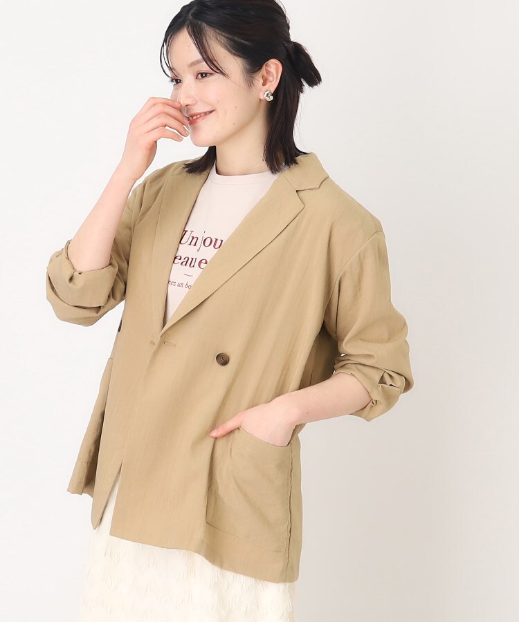ザ ショップ ティーケー（ウィメン）(THE SHOP TK(Women))の【SETUP可】軽やかセミダブルジャケット11