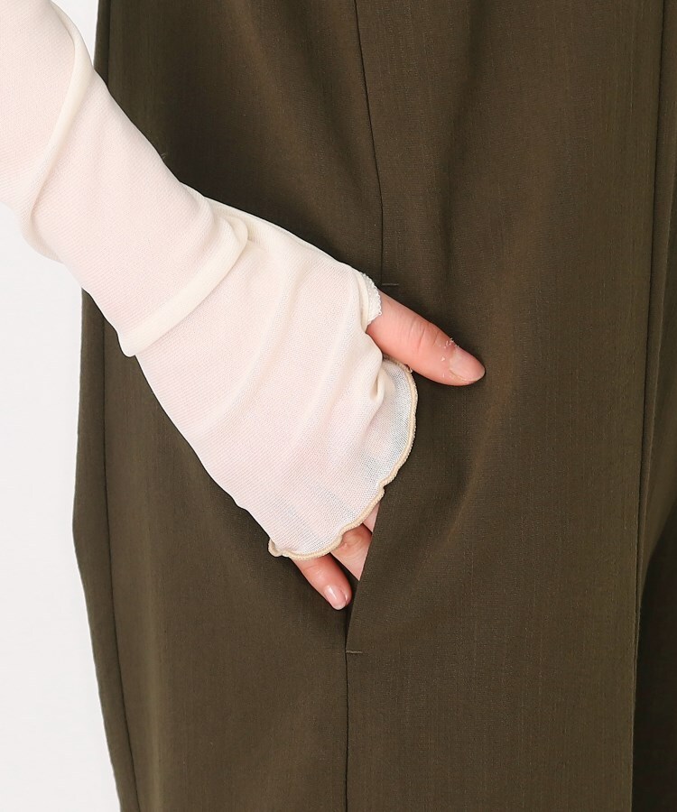 ザ ショップ ティーケー（ウィメン）(THE SHOP TK(Women))の【セットアップ可】大人ベアサロペット／手洗いOK10