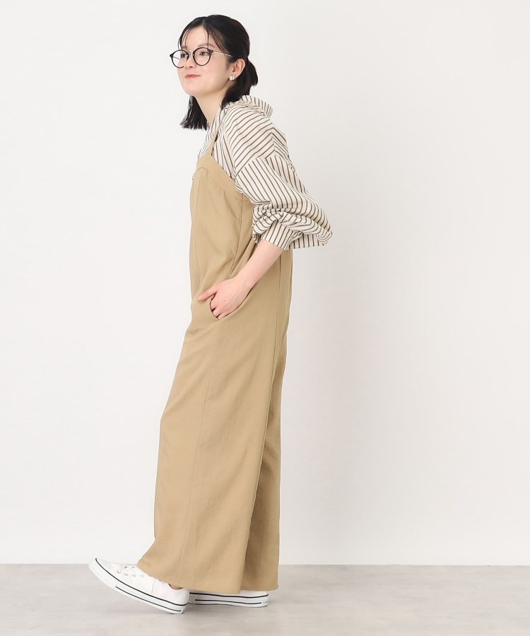 ザ ショップ ティーケー（ウィメン）(THE SHOP TK(Women))の【セットアップ可】大人ベアサロペット／手洗いOK13