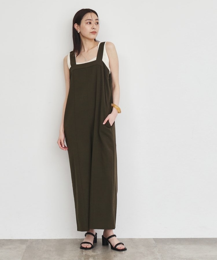 ザ ショップ ティーケー（ウィメン）(THE SHOP TK(Women))の【セットアップ可】大人ベアサロペット／手洗いOK16