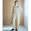ザ ショップ ティーケー（ウィメン）(THE SHOP TK(Women))の【セットアップ可】大人ベアサロペット／手洗いOK ベージュ(052)