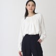 ザ ショップ ティーケー（ウィメン）(THE SHOP TK(Women))の【セレモニー/入卒/通勤/洗える】タックギャザーブラウス11